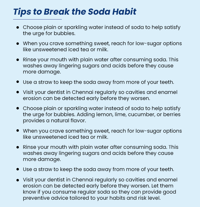tips to break the soda habit