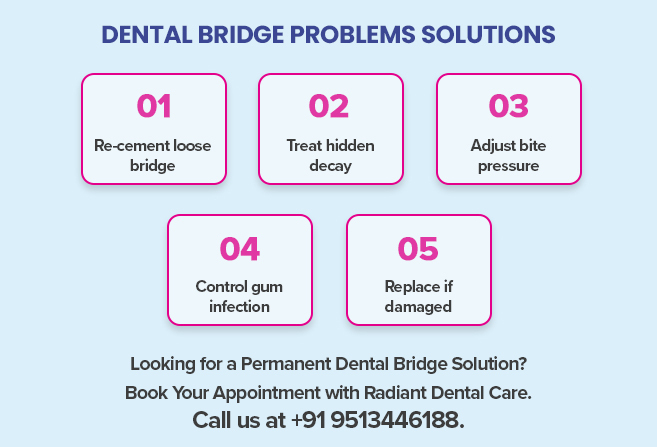 dental bridge problems solutions