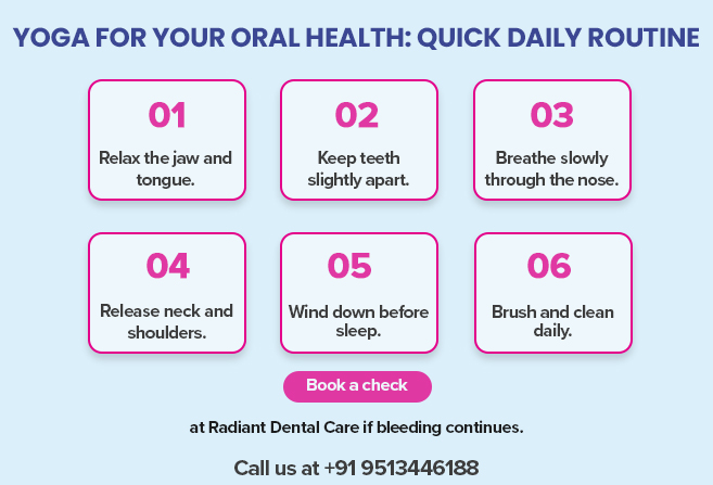 yoga for your oral health