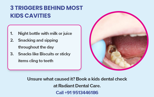 triggers behind most kids cavities